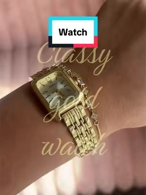 ✨💛 #wristwatch #goldwatch #classy #jewelry 