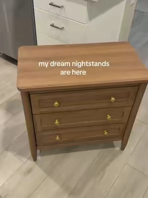 the color, the shape, the size. Love everything about them!! #nightstands #bedroominspo #bedroommakeover #bedroomdecor #nightstand 