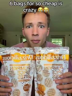 DRIZZILICIOUS PUMPKIN SPICE BITES FLASH SALE ‼️ #drizzilicious #drizziliciousricecakes #drizziliciousminiricecakes #ricecakes #snacks 