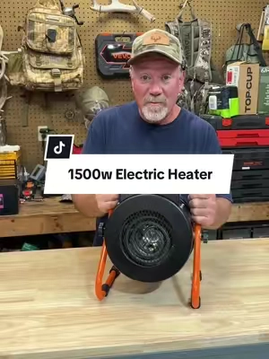 1500W Electric Greenhouse Heater with Thermostat, Fire-Resist Tube, 25° Adjustable Angle, IPX4 Rating, Overheat Shut-Off, Fan+Heat #electricheater #heater #greenhouseheater #tiktokshopcreatorpicks #tiktokmademebuylt @VEVOR Home Improvement 