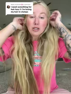 Replying to @Bmarie🌸 do you need a hair loss supplement or do you need a hair growth supplement? ##hairloss##hairgrowth