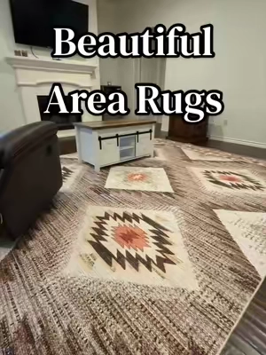 Beautiful Modern and Soft Livingroom and Area Rugs