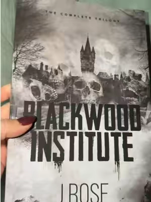 #darkromance #BookTok #blackwoodinstitute #spookybooks #bookrecs 