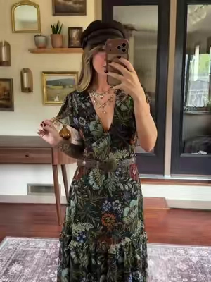 My latest obsession ✨  @12TH TRIBE  #dress#boho 