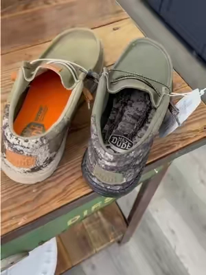 HEYDUDE TrueTimber Collection Comfortable Lightweight Slip on Shoes Camo #tiktokshopcreatorpicks #heydudenewarrivals #HEYDUDEpartner #truetimber #camo @HeyDude 