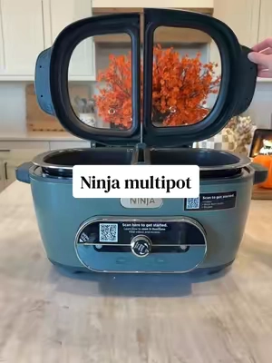 So ninja just made a multipot… and just in time for cozy season 😍 #ninjamultipot #slowcooker #ninjakitchen #soupseason #multicooker 