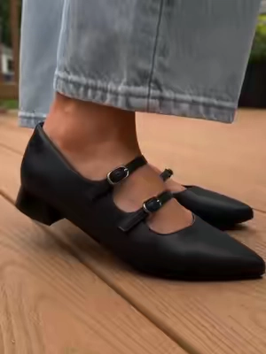#qvc #maryjanes #fallaesthetic #officeshoes #pointedtoe 