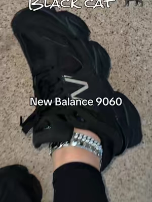 new balance 9060 black cat 🐈‍⬛ @Evans Sneakers #newbalance #newbalance9060 #9060s #sneakers #shoes 