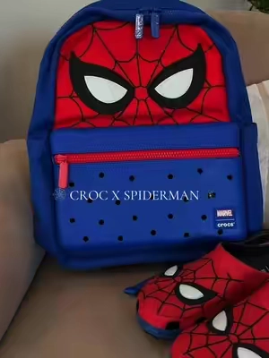Crocs x Spider-Man Backpack 🔥🔥🔥🕸️🕷️🕸️ #tiktokshopcreatorpicks #TikTokCreatorSearchInsightsIncentive #crocs #backpack #spiderman 