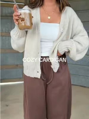 wearing a medium!! this is one of my favorite cardigans I’ve ever owned!! it’s so cozy, and the perfect everyday cardigan! 🧸🍂✨ #cozycardigan #fallcardigan #falloutfitinspo #womenscardigan #cozyclothes 