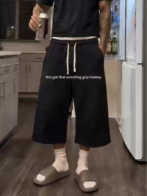 I'm not allowed. You still don't know these pants. #capris #croppedpants #longshorts #streetwear #mensstyle