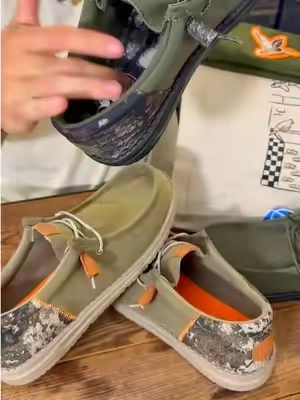 HEYDUDE TrueTimber Collection Comfortable Lightweight Slip on Shoes Camo #tiktokshopcreatorpicks #heydudenewarrivals #HEYDUDEpartner #camo @HeyDude 