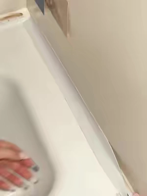 One of Those Handy Home Finds#tiktokmademebuyit #LifeHack #caulktape #caulking #bathroom 