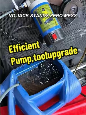 3 simple steps to change oil in your driveway. The ultimate money-saving tool for every car owner.#tiktokshop #amazonfinds #garagetools #tooltok #12v
