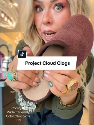No need to spend hundreds when these exist🍂☁️ obsessed @Project Cloud #clogshoes #fallshoes #sliponshoes #tiktokshopstockup #sohochic 