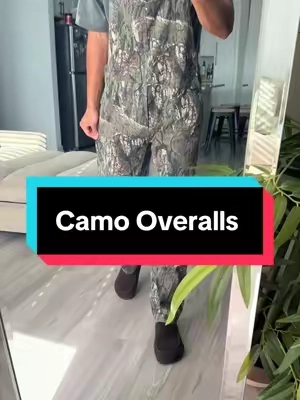 Camo Overalls #camo #camoflauge #overalls 