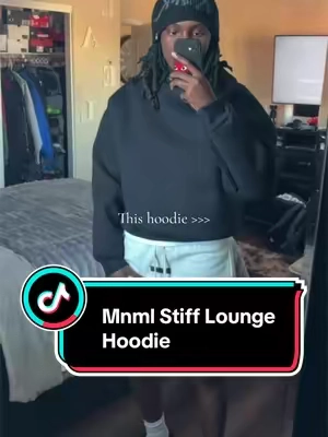 10/10 it’s so comfy and warm #foryou #hoodie #mnml #winterfashion #hoodieszn 