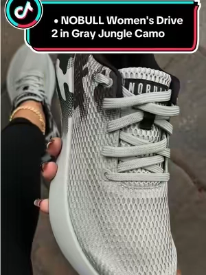 NOBULL Women's Drive 2 in Gray Jungle Camo ##Nobull##gymshoes##walkingshoes##TikTokShopStockUp##sneakerhead