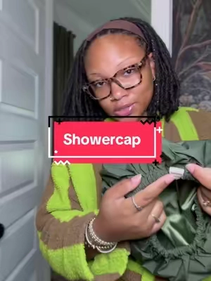 Finally… #showercap #satinlinedshowercaps #satinshowercap #yanibest 