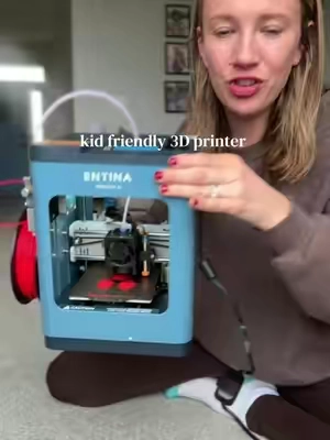 This is going to be the. Best Christmas gift for kids this year. This is a kid friendly 3d printer that prints little Knick knacks and toys for kids. If you need a creative gift idea for kids - check out this mini 3d printer.  #giftsforkids #3dprinter #mini3dprinter #tiktokshopblackfriday #tiktokshopcybermonday 