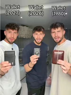Ellos pensaban que su wallet era mejor que el mio 😂 #wallet #rfidwallet #slimwallet 