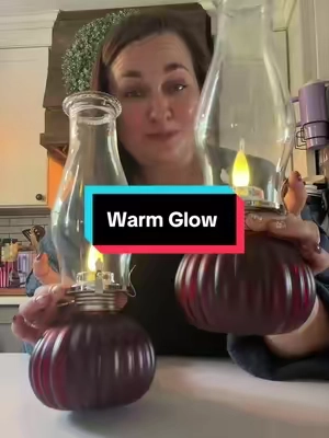 If you want your Christmas decor to feel like an old Christmas movie instead of something you ordered yesterday… these 😭🎄 The Bethlehem Lights faux oil lamps come as a set of two and have that beautiful old-fashioned lamp look with a flame dial. Put them in a window, on a mantel, or tucked into your Christmas decor and they instantly give the room that warm, nostalgic glow. It’s giving Christmas Eve at grandma’s house, candles in the windows, old ornaments on the tree and nowhere you need to be 🥹 I’m really into Christmas decor that feels like it could’ve been passed down for generations, and these fit that vibe perfectly. They’re linked in my TikTok Shop if you’re building that cozy, vintage Christmas house this year 🎄🕯️🛒 #BethlehemLights #VintageChristmas #OldFashionedChristmas #NostalgicChristmas #ChristmasDecor   