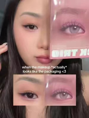 never thought doing eye makeup could be this easy #romnd #eyemakeuptutorial #idolhacktrio #idolmakeup @Rom&nd US 