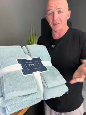These are a great bath towel set for your bathroom! #bathtowels #bathroomtowels #towels #bathtowel #bathtowelset 