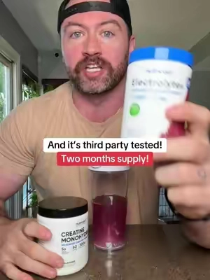 I’ve never seen a better deal on #creatine and #electrolytes but #nutricost as always is leading the way!#CapCut 