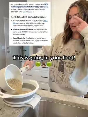 Fecal matter? Oh hell to the nah #kitchenstrainer #strainer #kitchenessentials #tiktokshopstockup #collapsiblecolander 