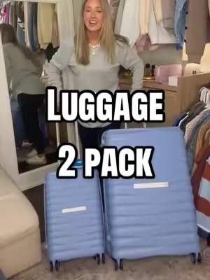 NICEST quality luggage set by Samsonite!! @Samsonite US #luggage #carryon #suitcase 