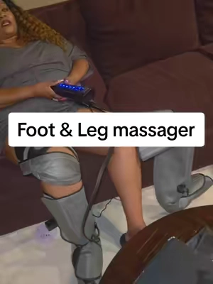 I think she likes it 😭 #legmassager #footmassager #compression #giftideaforher 
