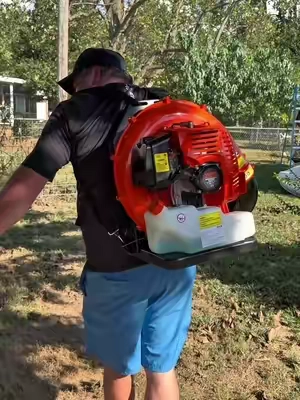 Your yard cleanup just got a serious upgrade! This VEVOR 79cc 2-stroke backpack blower packs 184 MPH blowing speed and a massive 3L fuel tank to tackle leaves, grass clippings, and yard debris without constantly stopping to refuel! 💨 Strap it on, fire it up, and get that yard looking CLEAN! Tap the cart to check it out! 🛒 #leafblower #fallcleanup #vevorttshop #tiktokshopstockup #tiktokshopcreatorpicks @VEVOR Home Improvement 