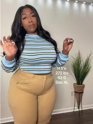 This long-sleeve striped top is super stretchy and a great everyday basic. I'm wearing a size XL for reference. It's really comfortable! #everydaybasic #plussizefriendly  #womensfashion #sohochic #tiktokshoprestock 