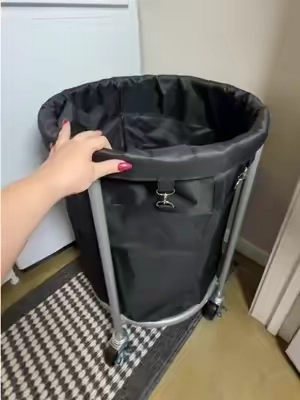 Anything to make my life a little easier #laundryhamper #laundrybasket #laundryroom #laundryday 