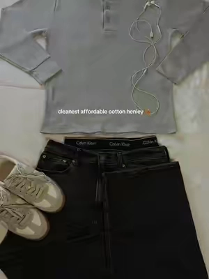 I got yall #menshirt #henley #fall 