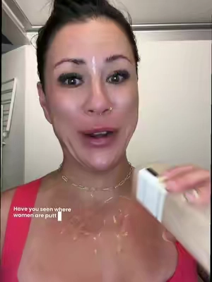 This EGF toner is amazing at freezing your forehead #egfserum #toners #matureskin 