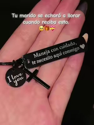 Que Dios aleje todo mal de tu camino, que tengas paz y amor eterno conmigo.❤️🙏#crosskeychain #godisincontrol #christianitytiktok #trending #fyp d