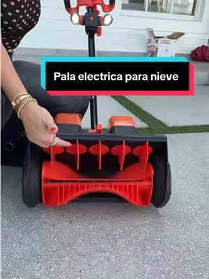 Replying to @Adi la cubana🇨🇺 Una opción práctica para limpiar nieve de entradas, aceras y espacios alrededor de la casa sin depender de cables ❄️🔋 #snowblower#electricsnowblower#snowshovel#TikTokShopCreatorPicks#euhomy 