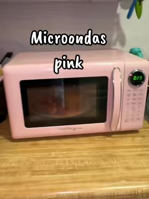 Microondas de encimera Nostalgia Retro de 0,7 pies cúbicos#microhondas #pink #Home#homedecor #cocina 