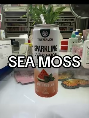 🍉 SEAMOSS but in a drink @trueseamoss #sparkling #seamoss #watermelon #seamossbenefits 