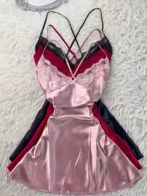 So cute!!! #nightdress #comfortable #pajamas #sleepwear #solid #tiktokshopbalckfriday #tiktokshopcreatorpicks 