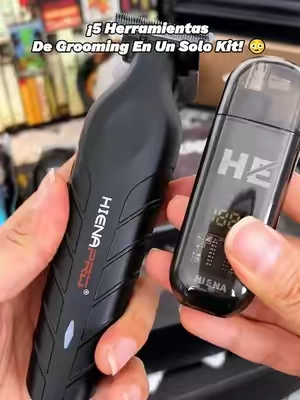 ¿Cinco herramientas de grooming en un solo kit? Y además viene con su propio estuche. 🤯 #GroomingKit #MensGroomingKit #HairTrimmer #BeardTrimmer #tiktokshopstockup 