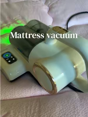 The amount of stuff this pulled out of my mattress?! 😭🤢 I thought my bed was clean until I used a mattress vacuum. BRB vacuuming every mattress and couch in my house 😂 #MattressVacuum #MattressCleaning #CleanTok #DeepCleaning #allergies 