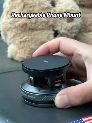 A phone mount and charger in one.
  🧲⚡ Easy to grab, stays secure, 
 and never falls off. 
 Every driver's perfect copilot. 🚗
 #SummerWins #DealsForYouDays #phonemount #carphoneholder #carsoftiktok 