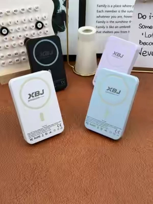 Amazing price, charge your phone without messy cables.#fyp #wirelesscharging #magneticpowerbank #phonecharger 
