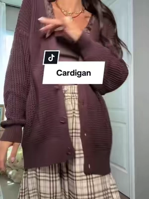 So soft and cozy. The cardigan you’ll wear year round #TikTokShopCreatorPicks #cardigan 