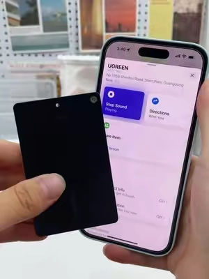 Never lose your wallet again! UGREEN Slim Tracker works with Apple Find My #sohochic #tiktokshopstockup #FindMy #newarrival #TikTokshopbacktoschool