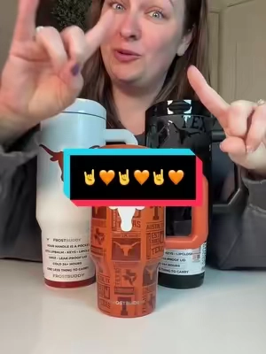 Texas fans… Frost Buddy knew exactly what they were doing with this drop 😭🤘🧡 The Texas Longhorns Frost Buddy collection is HERE and if burnt orange takes over your entire personality on Saturdays… good luck resisting this one 😂 Tailgates, watch parties, road trips, game days — basically another way to make sure everyone within a 20-foot radius knows who you’re rooting for. Because apparently the Longhorn shirts, hats, cups AND home decor weren’t enough 🤘😂 The Texas drop is linked in my TikTok Shop — tap the cart and go find your favorite before game day 🧡🛒 #FrostBuddy #TexasLonghorns #HookEm #HookEmHorns #LonghornNation   