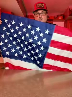 Embroidered Heavy Duty USA American Outdoor Flag #USAFlag #AmericanFlag #Patriotic #RoysRealReviews 